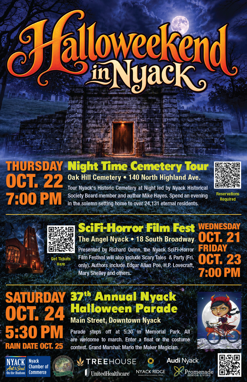 Halloweekend In Nyack Poster